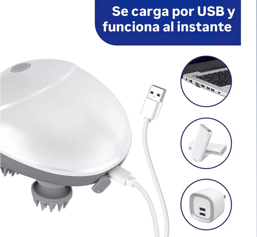Masajeador eléctrico para aliviar estrés y relajar